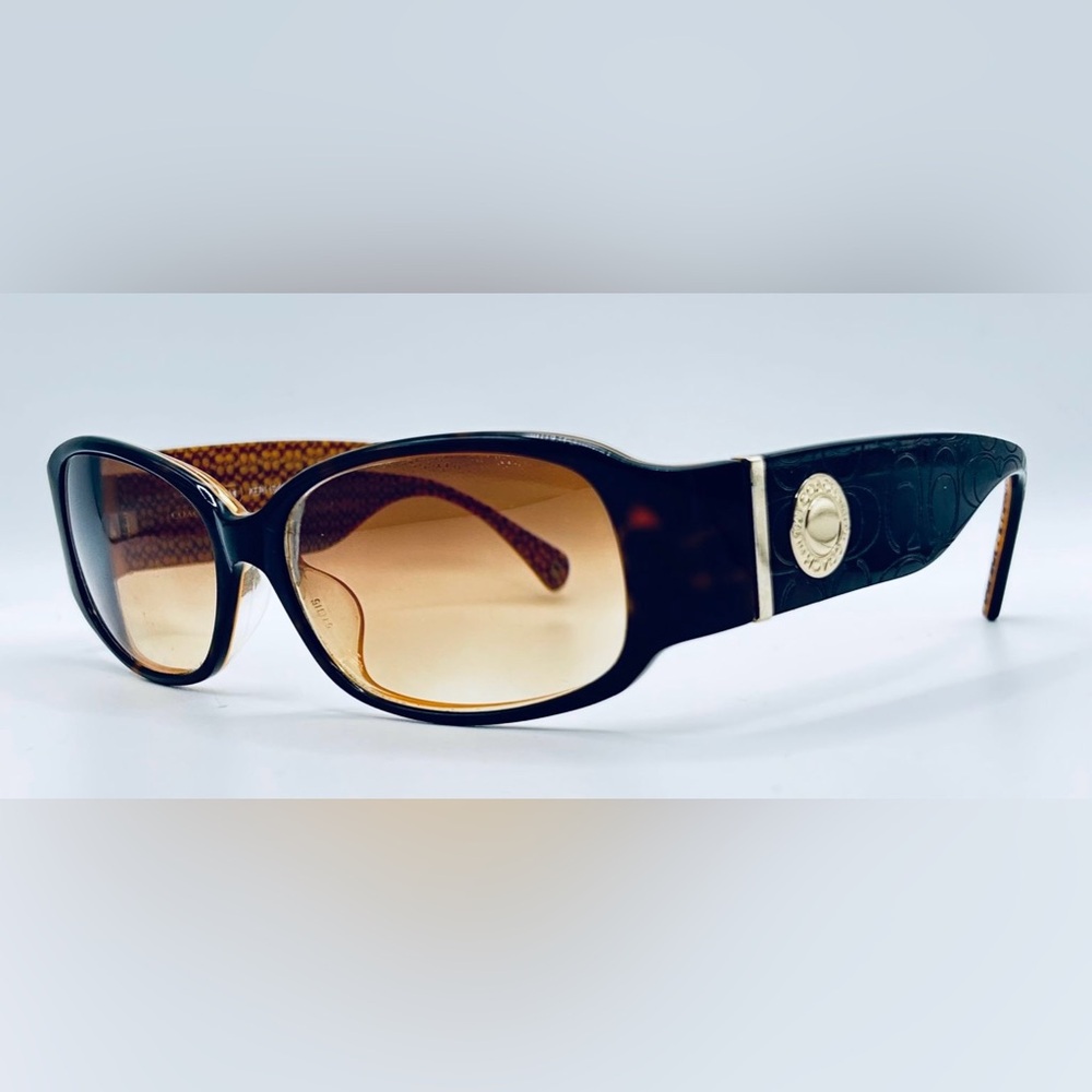 Coach Keri S464 Tortoise Oval Sunglasses Frames Only - Picture 2 of 8